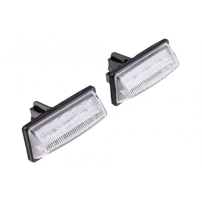 2 Feux de Plaque d'Immatriculation Pour Nissan Micra V 265108991B, 265109Y00A