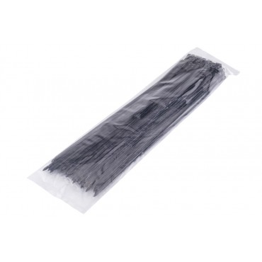 100 colliers de Serrage Cirflex Noir 4,8x400mm