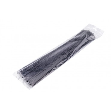 100 colliers de Serrage Cirflex Noir 4,8x450mm