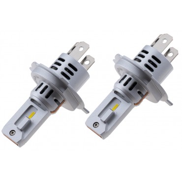 2 Ampoules H4 LED P43t-38 3500K Pour Mercedes-Benz Classe E T-Model