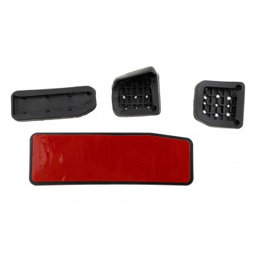 Kit Revêtement Pédales Pour Jaguar F-Pace XE XF Land Rover Range Rover Evoque