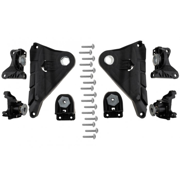 2 Support de Phare Avant Gauche+Droit Pour Mercedes-Benz Classe C