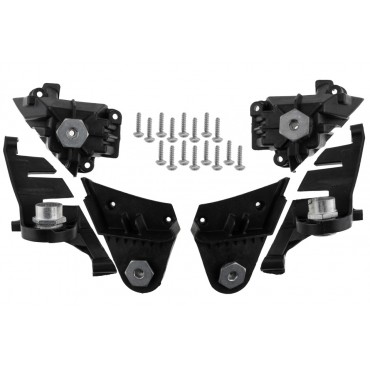 2 Support de Phare Avant Gauche+Droit Pour Mercedes-Benz Classe E