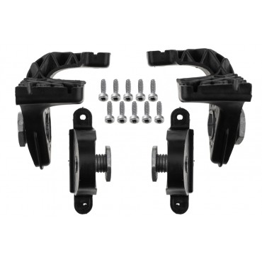 2 Support de Phare Avant Gauche+Droit Pour Mercedes-Benz GLC