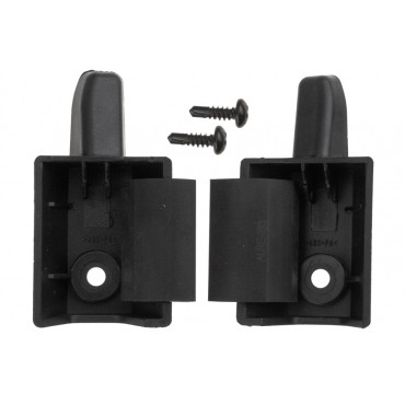2 Clips Fixation Plage Arrière Pour Renault Clio III 7701479153
