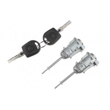 2 Serrure de Porte Avant Barillet Pour Seat Ibiza III 6L3837167C, 6L3837168C