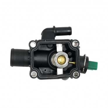 Boitier Thermostat d'Eau Pour Peugeot 206 207 301 307 308 II 1007 Partner C4