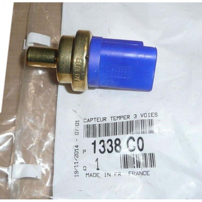 Capteur Température d'Eau Pour Peugeot Fiat Citroën 1338C0 96335188, 1338C0