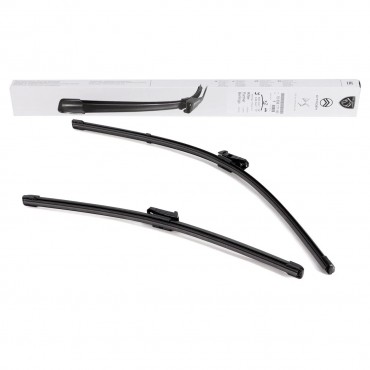 2 Balais d'Essuie Glace Avant Pour Peugeot Partner Opel Fiat Toyota 95528210