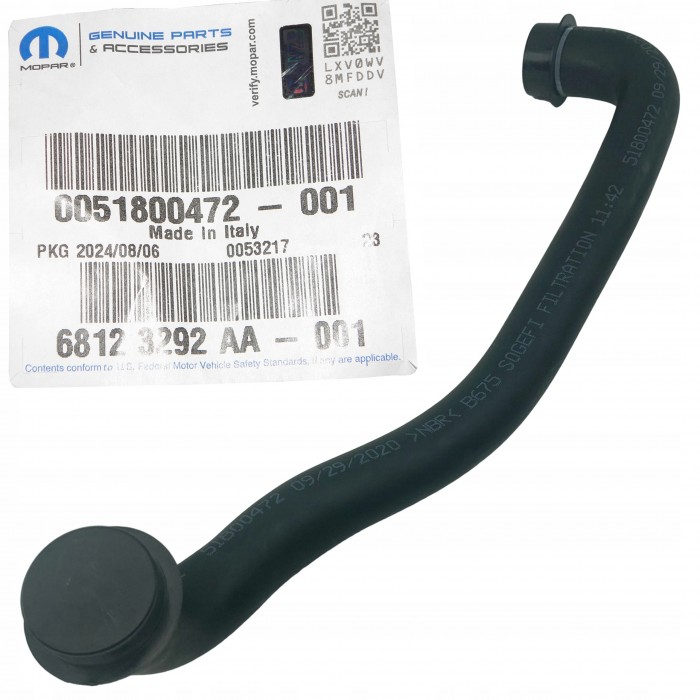 Tuyau d'Air Durite Pour Alfa Romeo Mito 51800472