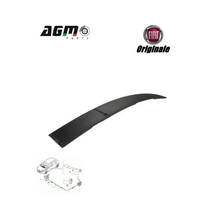 Support de Pare Brise Droit Pour Fiat Grande Punto 735412996