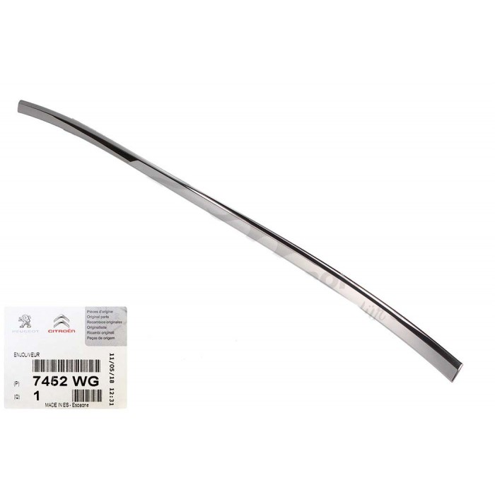 Bande de Pare Choc Arrière Centre Pour Citroën C5 7452WG