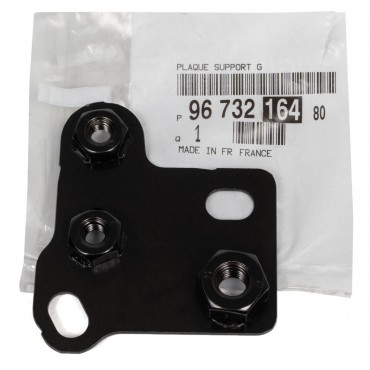 Plaque Support Pare Choc Avant Pour Peugeot 2008 I II 9673216480