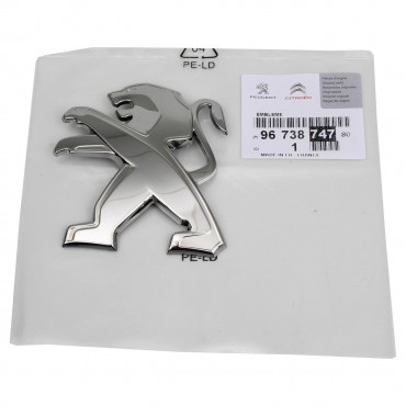 Logo Pare Choc Avant Pour Peugeot 208 9673874780