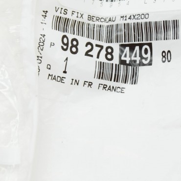 Vis Fixation Berceau Moteur Pour Peugeot 3008 9827844980