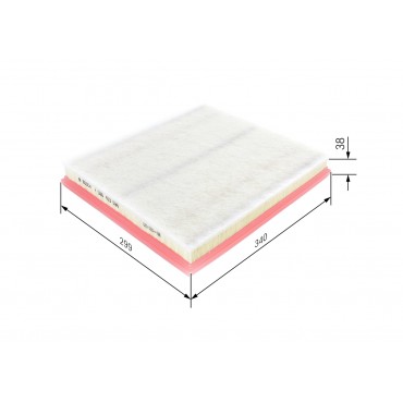 Filtre à Air Pour Ford Tourneo Transit 2011999 2320832 GK21-9601-AA