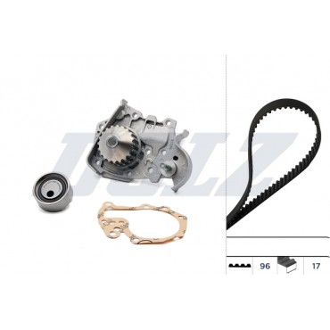 Kit Distribution + Pompe à Eau Pour Renault Clio II Kangoo Logan Megane I Dacia