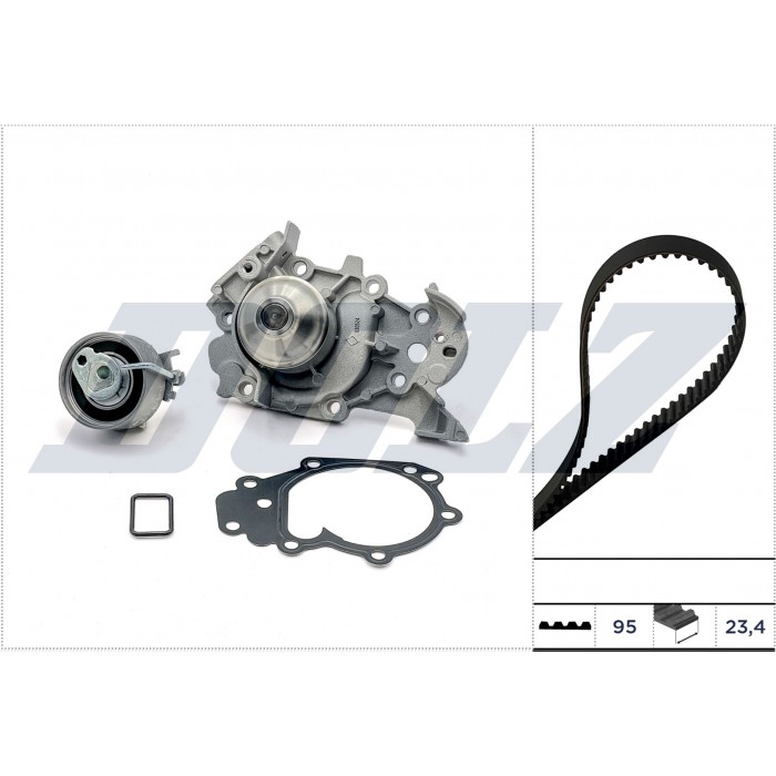 Kit Distribution + Pompe à Eau Pour Renault Clio II III IV Espace Dacia Nissan