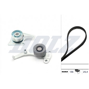 Kit Courroie Distribution Pour Peugeot Fiat Ducato Scudo Ulysse Suzuki Citroën