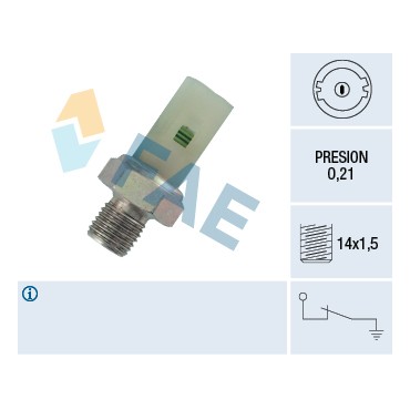 Capteur de Pression d'Huile Pour Renault Clio I R19 R21 Twingo 7700777660