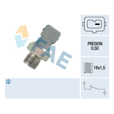 Capteur de Pression d'Huile Pour Peugeot 106 206 Renault Fiat Nissan 9618305780