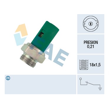 Capteur de Pression d'Huile Pour Renault R21 Mitsubishi Carisma A Trois Volumes