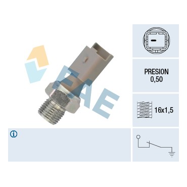 Capteur de Pression d'Huile Pour Peugeot Renault Fiat Ford 1131.C5 9631846480
