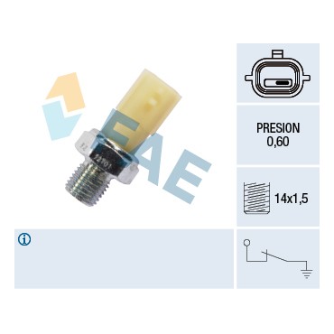 Capteur de Pression d'Huile Pour Renault Dacia Mercedes-Benz Opel 8200359627