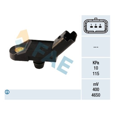 Capteur Pression de Suralimentation Pour Peugeot Renault Fiat Citroën 1920.AC