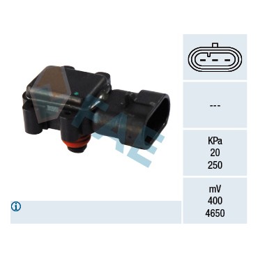 Capteur Pression de Suralimentation Pour Renault Mitsubishi Volvo 7700106886