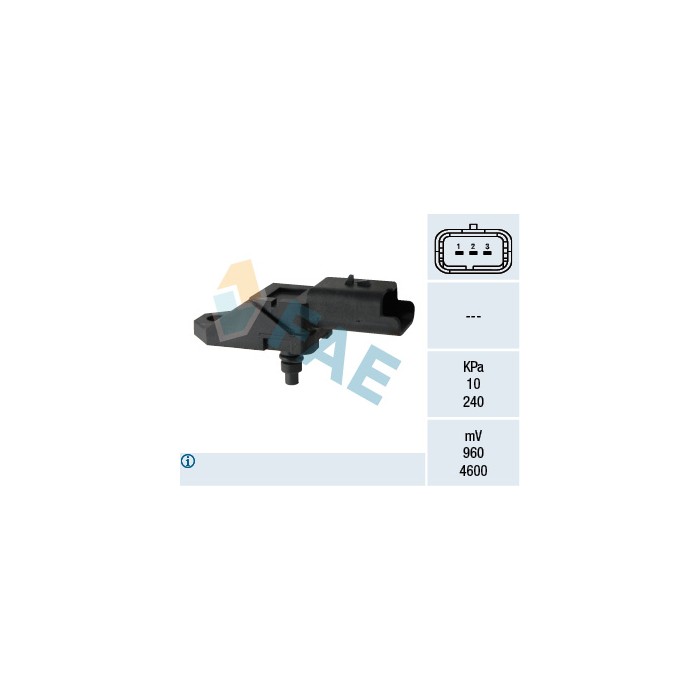 Capteur Pression de Suralimentation Pour Peugeot Fiat Ford C-Max Suzuki 1920.CZ