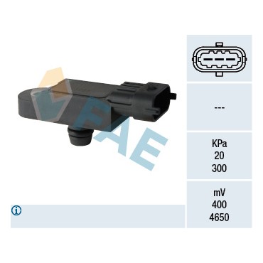Capteur Pression de Suralimentation Pour Renault Dacia Opel Fiat 500 H8200843680