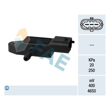 Capteur Pression de Suralimentation Pour Renault Dacia Opel Nissan 1320683