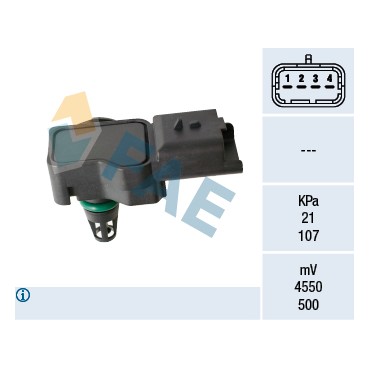 Capteur Pression de Suralimentation Pour Peugeot 207 308 Citroën Mini 1920.LW