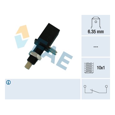 Contacteur de Feu Stop Pour Citroën C15 LNA Visa 95.494.812 95.495.530
