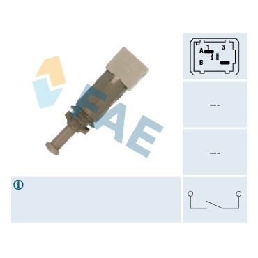 Contacteur de Pédale d'Embrayage Pour Renault Opel Nissan Mitsubishi 7700431512