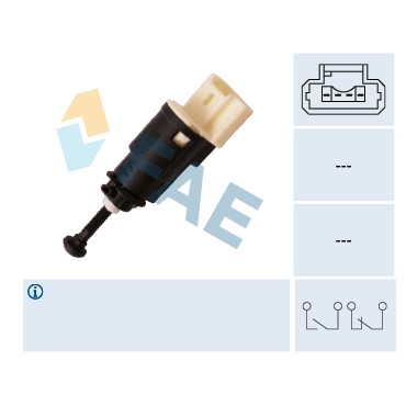 Contacteur de Feu Stop Pour Renault VEL Satis Dacia Duster Logan Sandero
