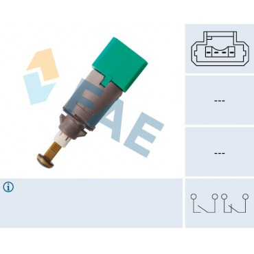 Contacteur de Feu Stop Pour Renault Laguna III Latitude 253200003R
