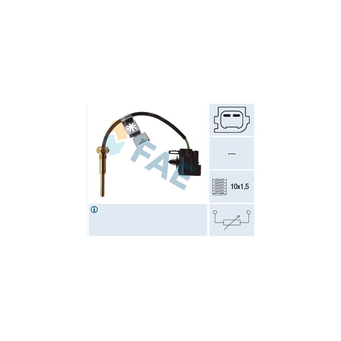 Sonde de Température Liquide de Refroidissement Pour Peugeot Fiat Ford Citroën