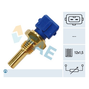 Sonde de Température Liquide de Refroidissement Pour Peugeot VW BMW Opel