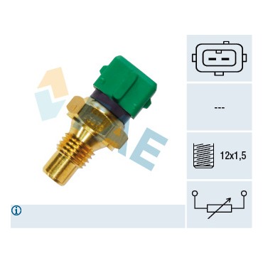 Sonde de Température Liquide de Refroidissement Pour Peugeot 106 405 Citroën