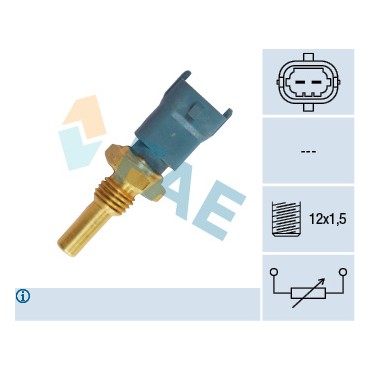 Sonde de Température Liquide de Refroidissement Pour Opel Fiat Brava Alfa Romeo