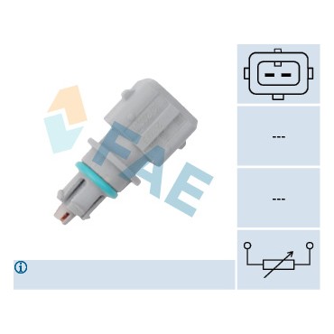 Capteur Température d'Air d'Admission Pour Peugeot Renault Nissan Citroën Saxo