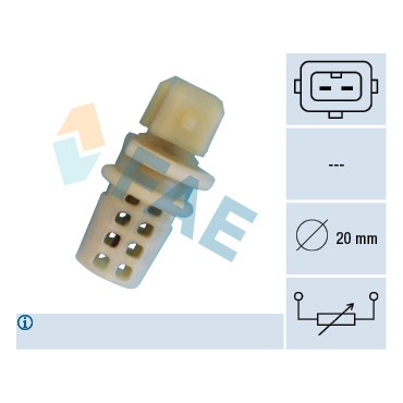 Capteur Température d'Air d'Admission Pour Renault Clio I Opel Mitsubishi Volvo