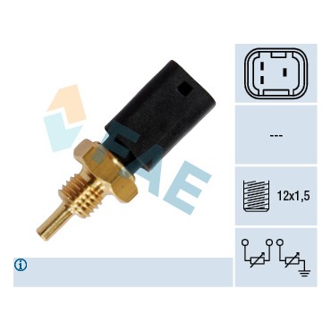 Sonde de Température Liquide de Refroidissement Pour Renault Dacia Opel Nissan