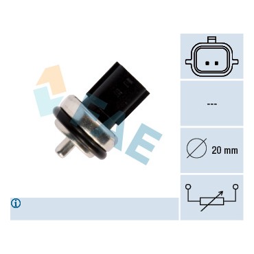 Sonde de Température Liquide de Refroidissement Pour Renault Dacia Opel 4423727