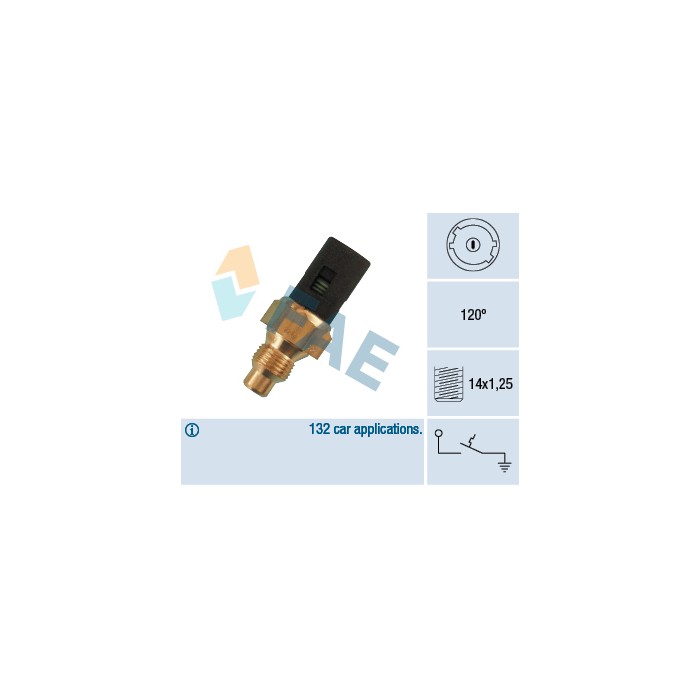 Sonde de Température Liquide de Refroidissement Pour Renault Kangoo 7700771786