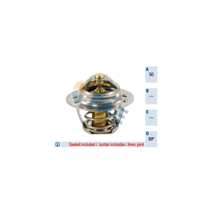 Thermostat d'Eau Pour Renault Dacia Opel Nissan 7700272554 4408334 21200-00QAA