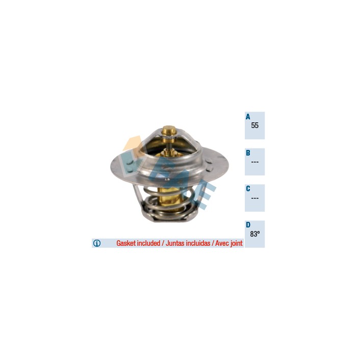 Thermostat d'Eau Pour Peugeot Fiat Citroën Evasion Lancia 9616090280 96.160.902