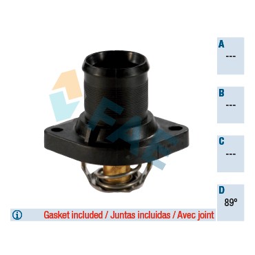 Thermostat d'Eau Pour Peugeot Fiat Citroën 1336.NS 9630066780 96.300.667